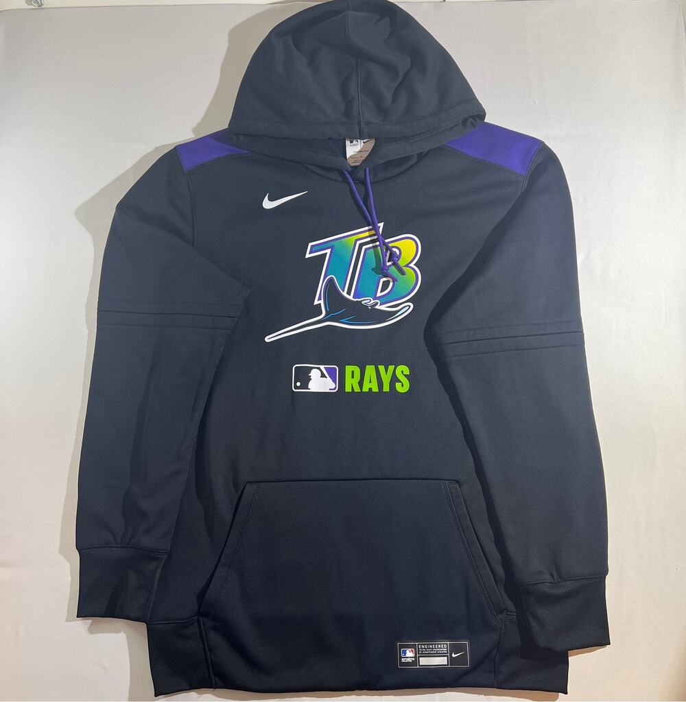 Nike Tampa Bay Rays Therma-FIT MLB Hoodie Large